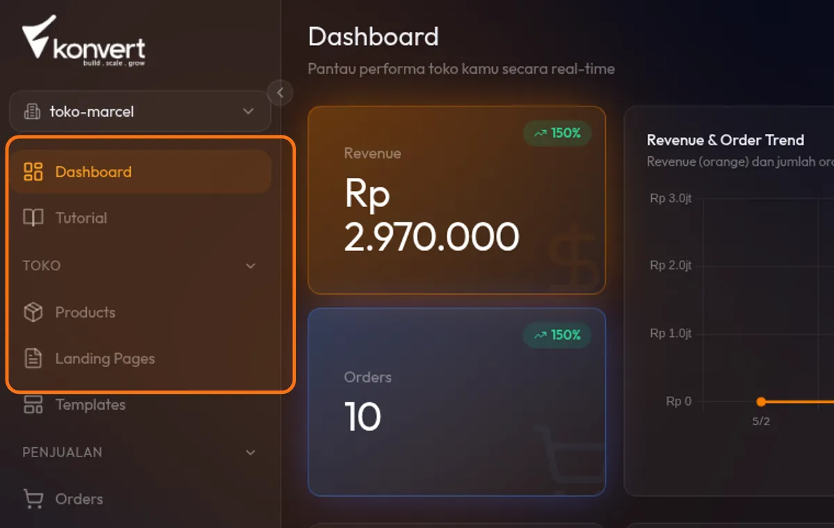 dashboard DNS Niagahoster — form tambah CNAME record dengan field Host dan Value sudah terisi